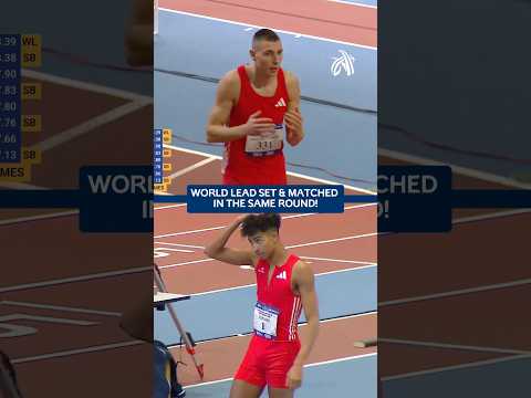 8.39m World Lead set TWICE in a row?! 🤯 #longjump #worldlead #europeanathletics
