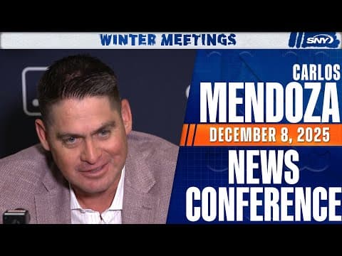 Carlos Mendoza shares Brett Baty will get majority of reps at third base in 2026