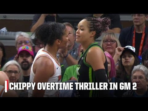 OVERTIME THRILLER 🔥 Mercury complete unreal comeback to defeat Lynx in Gm 2 | WNBA on ESPN