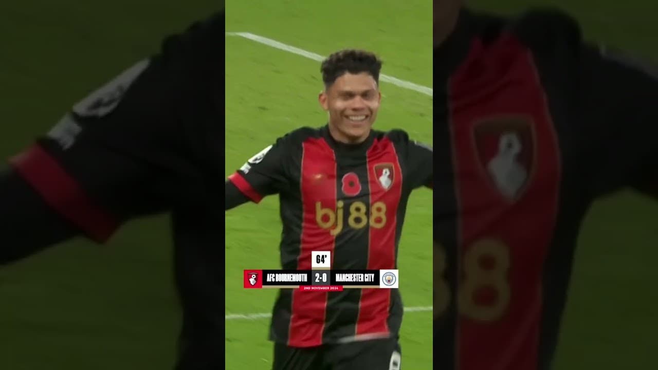 Last time we played Manchester City at Vitality Stadium ⏪🔥