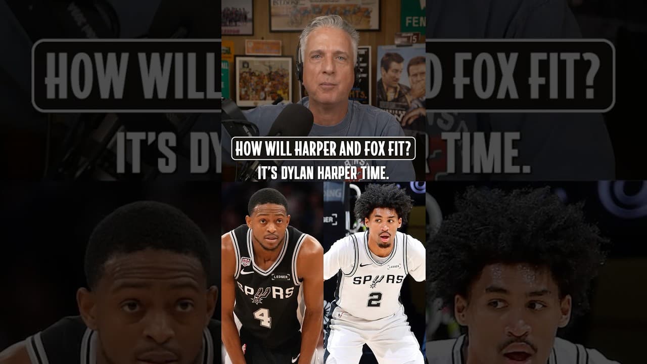 Bill and Tim Legler on what the Spurs should do with De'Aaron Fox as Dylan Harper continues to rise