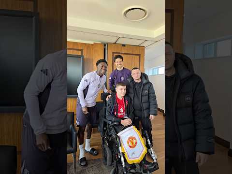 Making Memories On Dream Day ❤️ @manutdfoundation