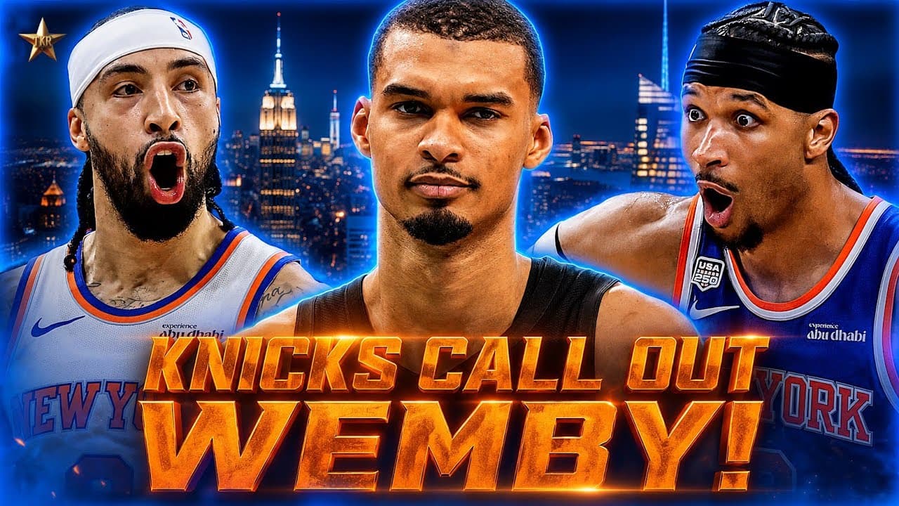 Knicks CALL OUT Victor Wembanyama AGAIN... | Knicks News