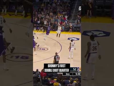 Bronny getting BUCKETS #Lakers