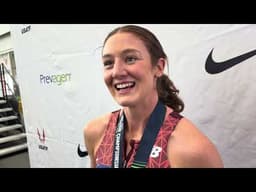 Emily MacKay thrilled with first ever USA title after 3K win, will double back in 1500