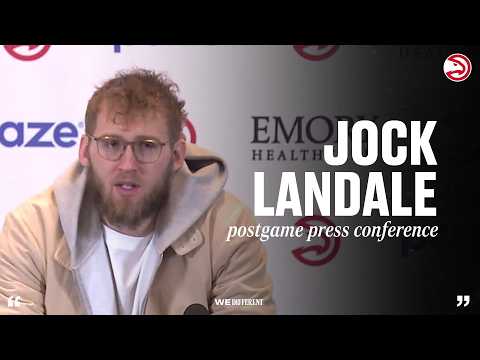 Hawks vs. Jazz Postgame Press Conference: Jock Landale