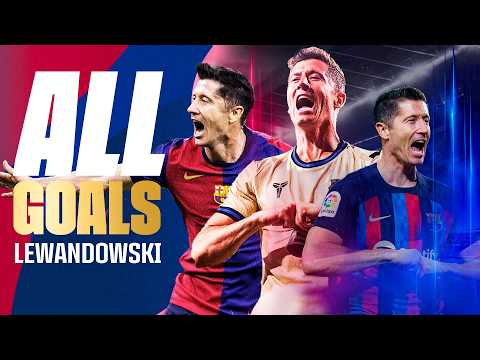 🔥 EVERY LEWANDOWSKI GOAL with FC BARCELONA 🔵🔴