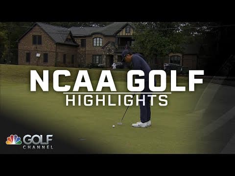 NCAA Golf Highlights: 2025 East Lake Cup, Round 1 | Golf Channel