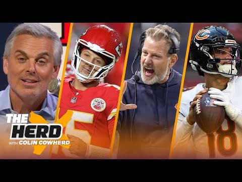 Chiefs beat Bucs in OT, Is Eberflus the right coach for Caleb Williams & the Bears? | NFL | THE HERD