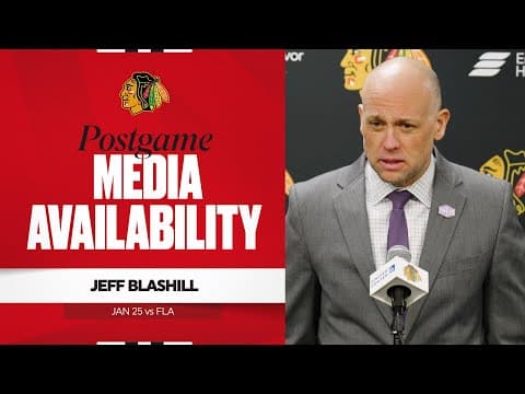 "Goals that are preventable." | Jeff Blashill Postgame 1.25.26