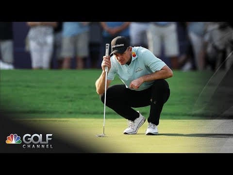 Justin Rose sinks 'ridiculous' putt in DP World Tour Championship Round 2 | Golf Channel