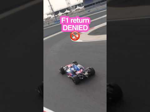 🚫 Shock Doohan #F1 return DENIED