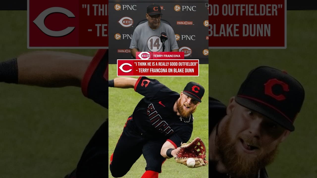 Terry Francona on Blake Dunn's 9th Inning Error #Reds