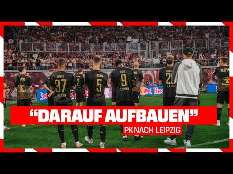 „Du kannst nicht alles verteidigen“ - Pressekonferenz nach Leipzig | RB Leipzig - 1. FC Köln 3:1