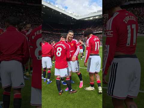 A Wholesome End To The Season At Old Trafford 🫶🏟️
