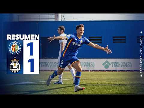 RESUMEN J25 | Getafe B 1 - 1 UB Conquense