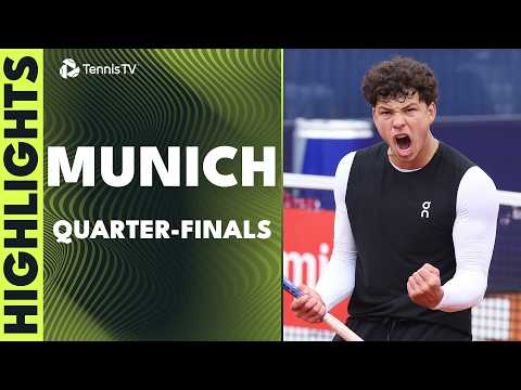 Shelton Takes on Fonseca; Zverev, Cerundolo & More Feature | Munich 2026 Quarter-Final Highlights
