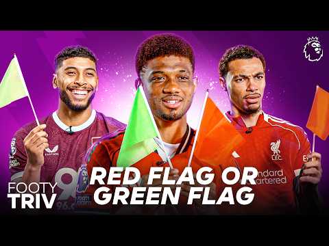 Ketchup On Pasta?! 😭 | Premier League Red Flag or Green Flag