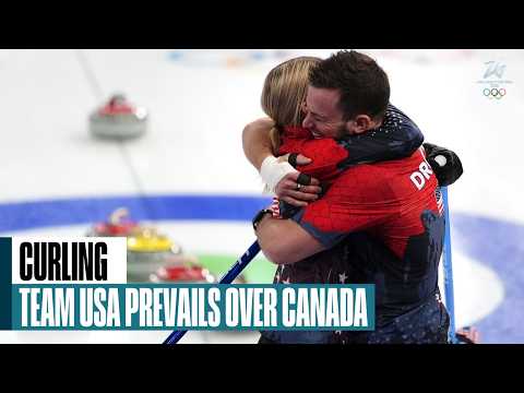 U.S. mixed doubles curlers take down unbeaten Canada