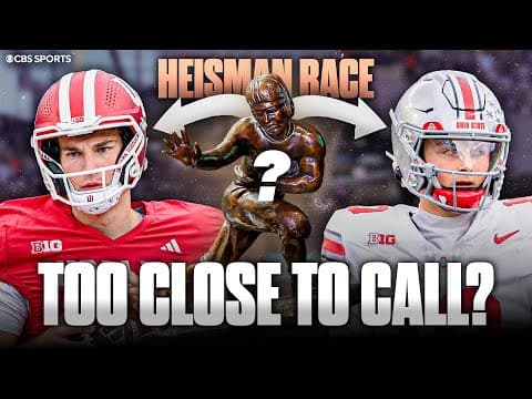 Fernando Mendoza and Julian Sayin lead the tight Heisman Race.. But who will win it? 🏆