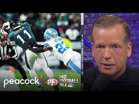 Lions vs. Eagles pass interference call was ‘inexcusable’ - Simms | Pro Football Talk | NFL on NBC