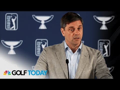 Brian Rolapp, Tiger Woods meet with Hero field about PGA Tour's future | Golf Today | Golf Channel