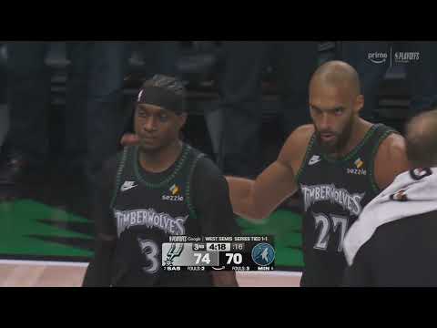 Jaden McDaniels held back after ongoing chippiness with Stephon Castle | NBA on ESPN