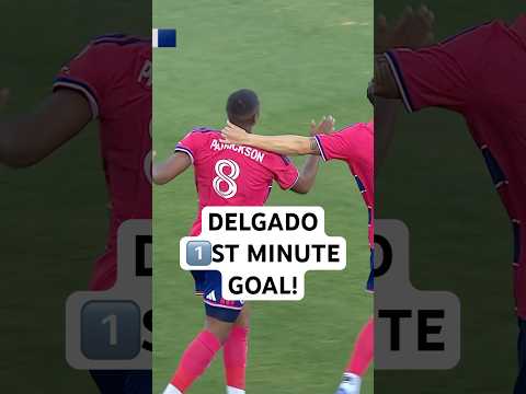 Patrickson Delgado🚨 1ST MINUTE GOAL for Dallas!!