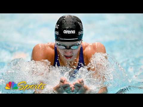 Kate Douglass' WORLD RECORD 50m freestyle helps her best Gretchen Walsh in Indianapolis | NBC Sports