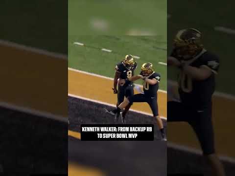 Kenneth Walker III is not new to big game performance 💪