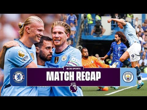 EPL: Manchester City dominate while Chelsea lack identity | Morning Footy | CBS Sports