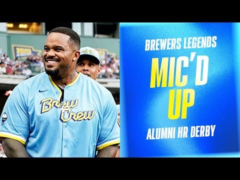 Get up close with Braun, Fielder, Gomez, Broxton & More during our Alumni HR Derby!