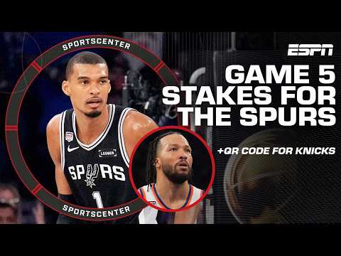 It’s do or die! It’s win or go home! - QRich on what’s at stake for Spurs in Game 5 | SportsCenter