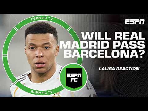 Will Real Madrid be able to CHALLENGE Barcelona in LALIGA standings? | ESPN FC