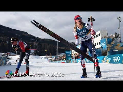 Team USA cross-country women ski to sprint classic quarterfinals | Winter Olympics 2026 | NBC Sports