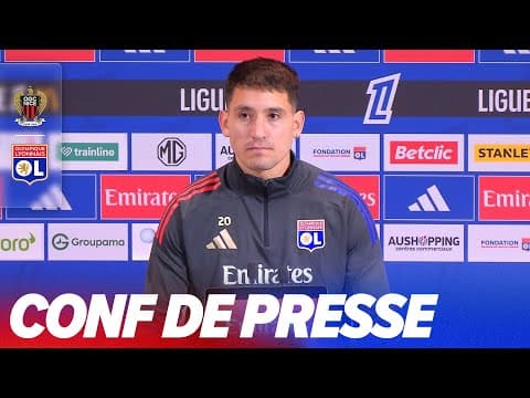 Martín Satriano avant Nice - OL : "Je suis encore en phase d'adaptation"