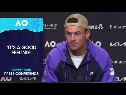 Tommy Paul Press Conference | Australian Open 2026 Second Round