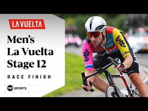 A BORN WINNER 🔥 | 2025 La Vuelta a España Stage 12 Final KM's | TNT Sports Cycling