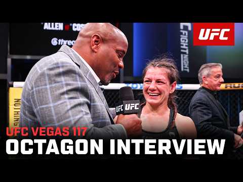 Alice Ardelean Octagon Interview | UFC Vegas 117