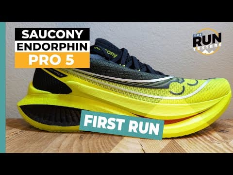 Saucony Endorphin Pro 5 first run: Still the most stable carbon racer?