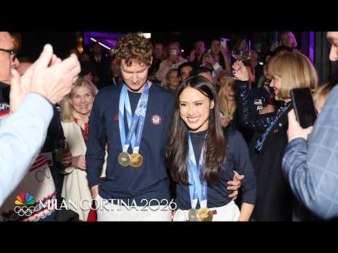 Chock's and Bates' moms most proud of their character, integrity | Winter Olympics 2026 | NBC Sports