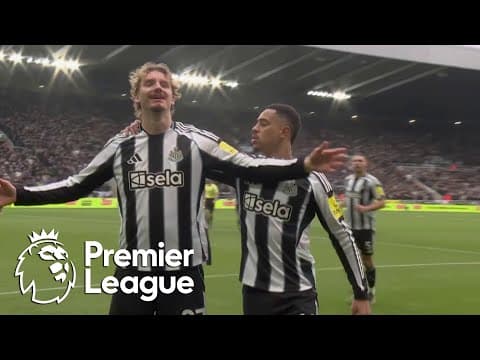 Nick Woltemade pounces on rebound to give Newcastle early 1-0 lead | Pro Soccer Talk | NBC Sports
