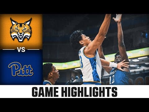 Quinnipiac vs. Pitt Game Highlights | 2025-26 ACC Men's Basketball