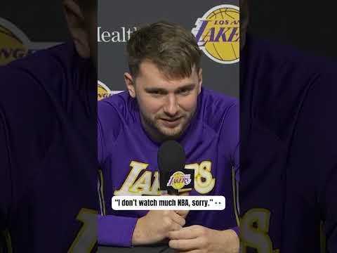 Luka's not doing any extra film work 🤣