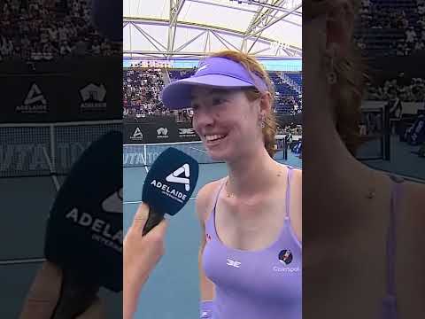Same Maya, same 😅 #WTA #MayaJoint #AdelaideInternational #tennis #funny