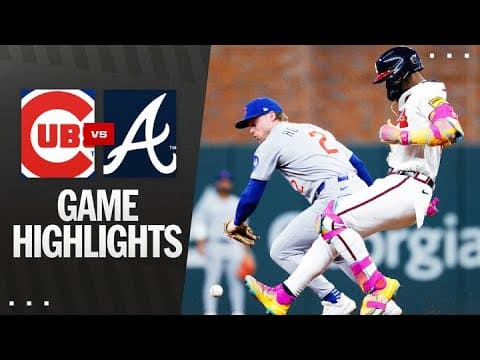 Cubs vs. Braves Game Highlights (9/9/25) | MLB Highlights