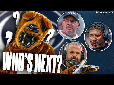 Potential Head Coach Candidates to Replace James Franklin at Penn State 🤔🏈