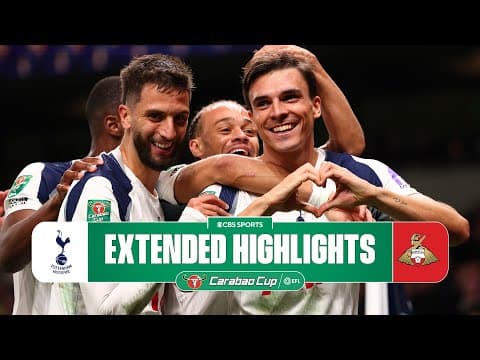 Tottenham vs. Doncaster Rovers: Extended Highlights | Carabao Cup Third Round | CBS Sports Golazo