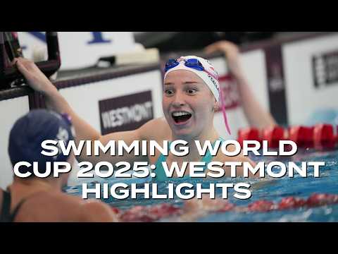 4 World Records. 9 World Cup Records. 3 epic days of Swimming World Cup 2025 - Stop in Westmont 🇺🇸