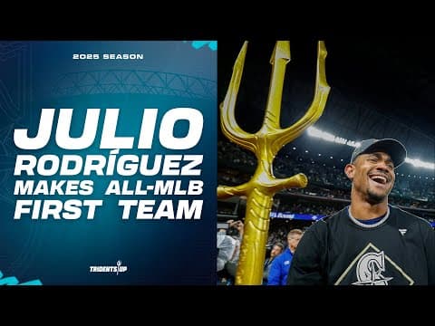 Julio Rodríguez Earns 2025 All-MLB First Team Honors